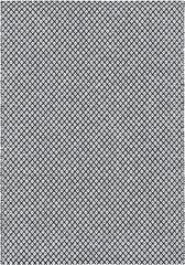 Ковер plasticWeave двухсторонний NARMA Diby, черно-белый, 70 х 150 см цена и информация | Ковры | pigu.lt