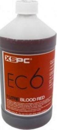 XSPC EC6 Liquid 1 Liter - Blood Red (5060175582768) цена и информация | Aušinimas vandeniu - aksesuarai | pigu.lt