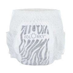 Подгузники-трусики KOLORKY «DELUX Velvet Pants”, XL (12-16 кг), 17 шт. цена и информация | Подгузники | pigu.lt