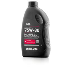Alyva DYNAMAX Hypol 75W80 GL4 1L (502722) цена и информация | Другие масла | pigu.lt