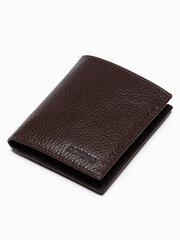 Vyriška odinė piniginė Ombre A608 ruda kaina ir informacija | Ombre Aksesuarai vyrams | pigu.lt