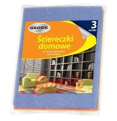 Grosik šluostės, 3 vnt kaina ir informacija | Valymo reikmenys ir priedai | pigu.lt