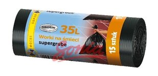 Sarantis Jan Need Grosik Garbage Bags LD 35L/15 ПК цена и информация | Мусорные пакеты | pigu.lt