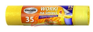 Sarantis Jan Need Grosik Garbage Bags LD 35L/15 ПК цена и информация | Мусорные пакеты | pigu.lt