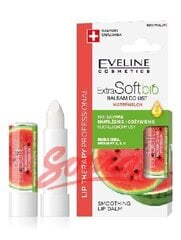 Lūpų balzamas Eveline Extra Soft Watermelon, 12ml kaina ir informacija | Lūpų dažai, blizgiai, balzamai, vazelinai | pigu.lt