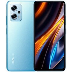 Poco X4 GT 8/128GB Dual SIM MZB0C14EU Blue цена и информация | Мобильные телефоны | pigu.lt