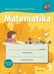 Matematika. Pratybų sąsiuvinis 1 klasei, 1 dalis atnaujintas leidimas цена и информация | Рабочие тетради | pigu.lt