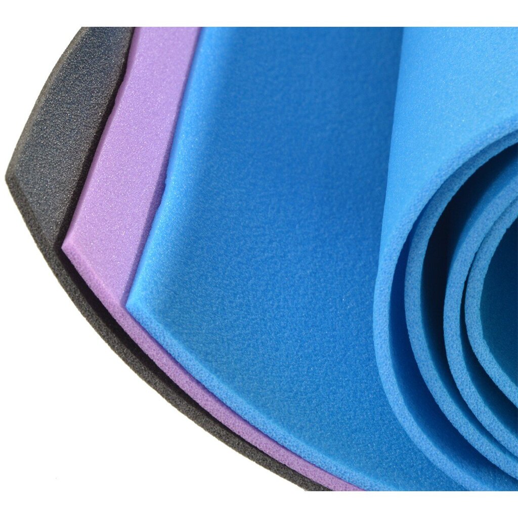 Jogos kilimėlis Eb Fit, 180x61x0,4 cm, violetinis kaina ir informacija | Kilimėliai sportui | pigu.lt