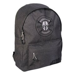 Школьный рюкзак The Mandalorian Warrior Серый (31 x 44 x 16 cm) цена и информация | Школьные рюкзаки, спортивные сумки | pigu.lt