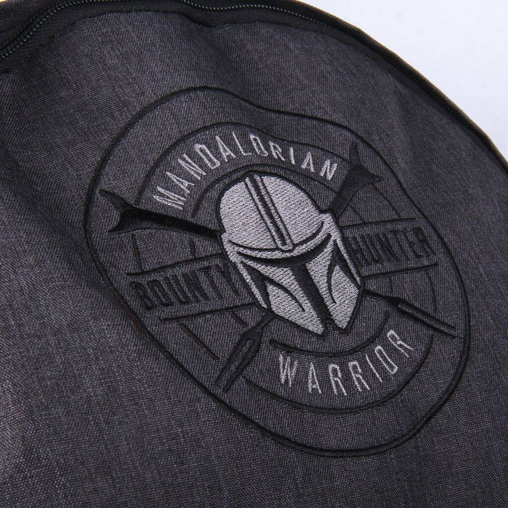 Mokyklinis krepšys The Mandalorian Warrior Pilka (31 x 44 x 16 cm) цена и информация | Kuprinės mokyklai, sportiniai maišeliai | pigu.lt