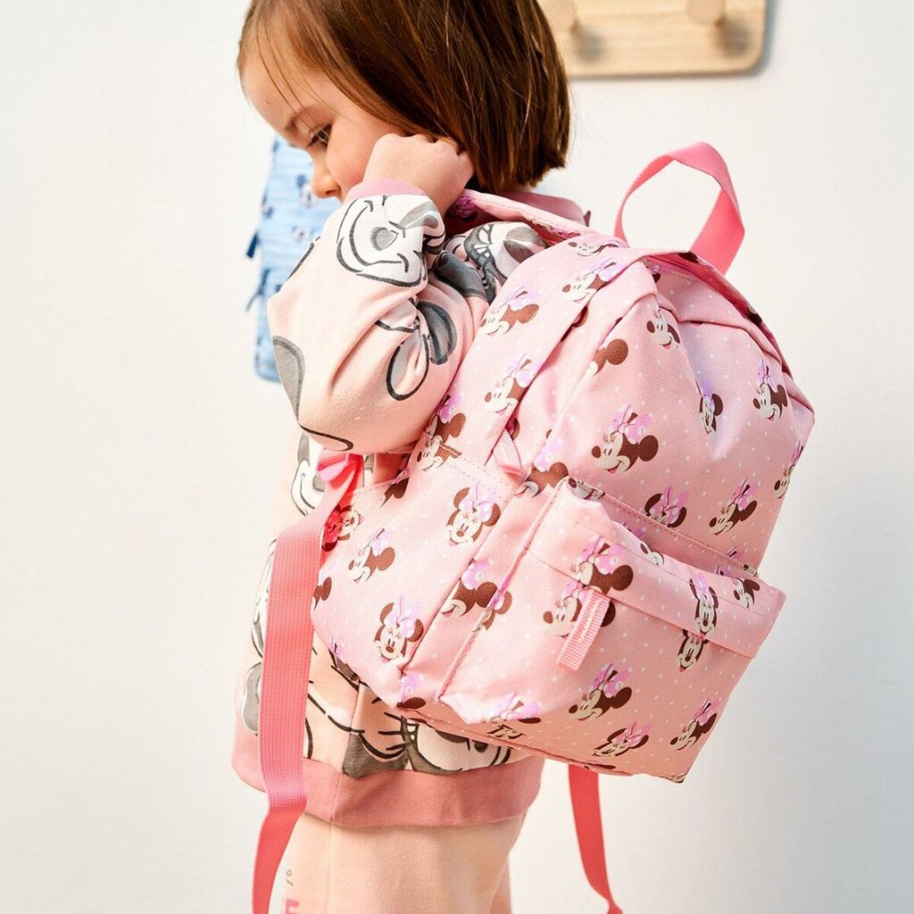 Vaikiškas krepšys Minnie Mouse Rožinė (9 x 20 x 27 cm) kaina ir informacija | Kuprinės mokyklai, sportiniai maišeliai | pigu.lt