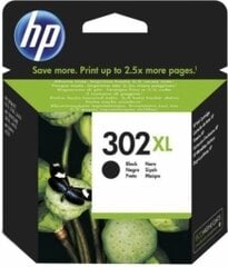 HP 302XL F6U68AE#UUS Black цена и информация | Картриджи для струйных принтеров | pigu.lt