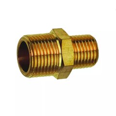 Redukcija 1/4" išorinis sriegis (M) x 3/8" išorinis sriegis (M) kaina ir informacija | Mechaniniai įrankiai | pigu.lt