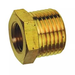 Redukcija 1/4" išorinis sriegis (F) x 1/2" išorinis sriegis (M) kaina ir informacija | Mechaniniai įrankiai | pigu.lt