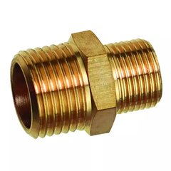 Redukcija 3/8" išorinis sriegis (M) x 1/2" išorinis sriegis (M) kaina ir informacija | Mechaniniai įrankiai | pigu.lt