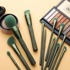 Eigshow Ecopro Набор кистей из 12 предметов Eco Tea Makeup цена и информация | Кисти для макияжа, спонжи | pigu.lt