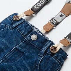Cool Club джинсы с подтяжками для мальчиков CJB2500703-00 цена и информация | Штаны для мальчиков | pigu.lt