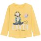 Cool Club marškinėliai mergaitėms CCG2511060, geltoni kaina ir informacija | Marškinėliai mergaitėms | pigu.lt