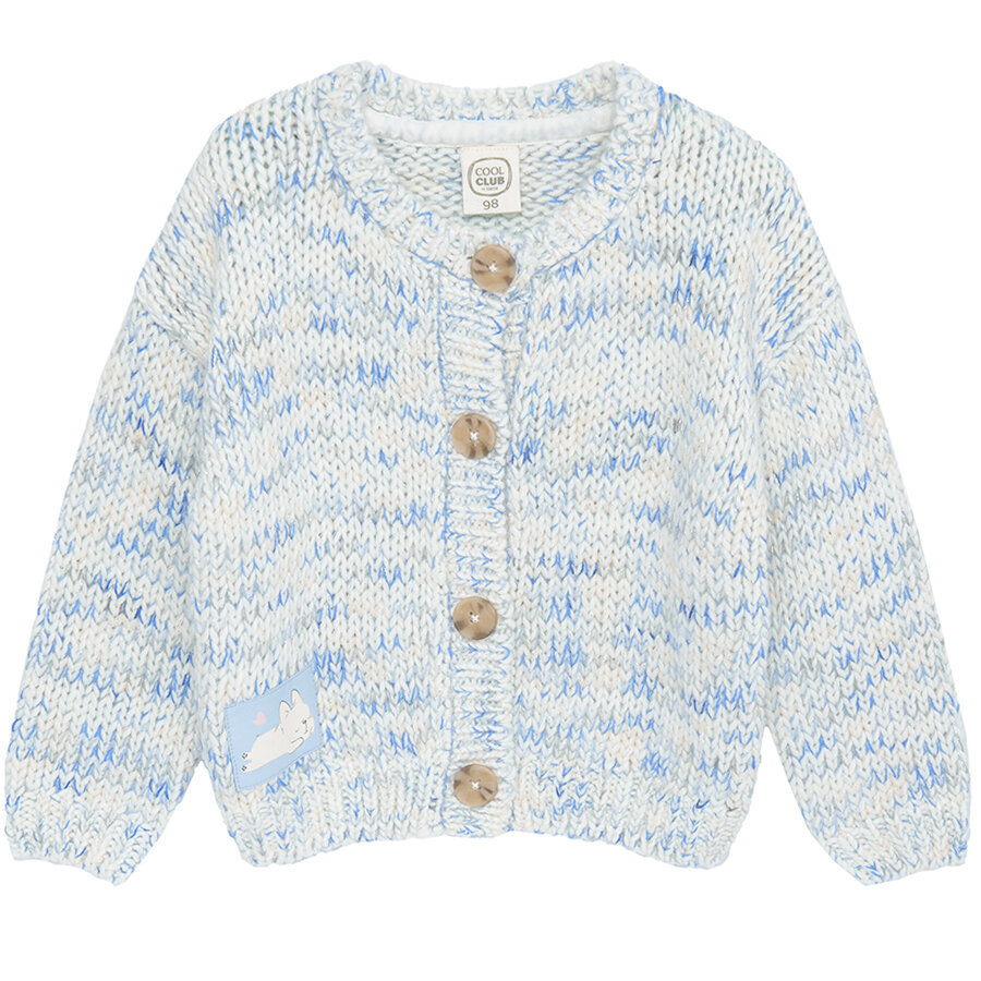 Cool Club megztinis mergaitėms, CCG2511090 цена и информация | Megztiniai, bluzonai, švarkai mergaitėms | pigu.lt