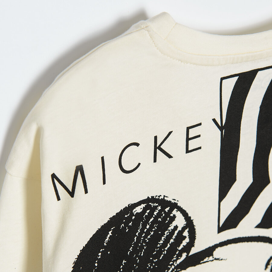 Cool Club marškinėliai ilgomis rankovėmis mergaitėms Peliukas Mikis (Mickey Mouse), LCG2522600 kaina ir informacija | Marškinėliai mergaitėms | pigu.lt