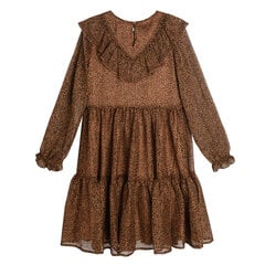 Платье Cool Club для девочек, CCG2522033, коричневый цвет цена и информация | Платья для девочек | pigu.lt
