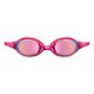 Plaukimo akiniai Arena Spider Mirror Junior, rožiniai kaina ir informacija | Plaukimo akiniai | pigu.lt