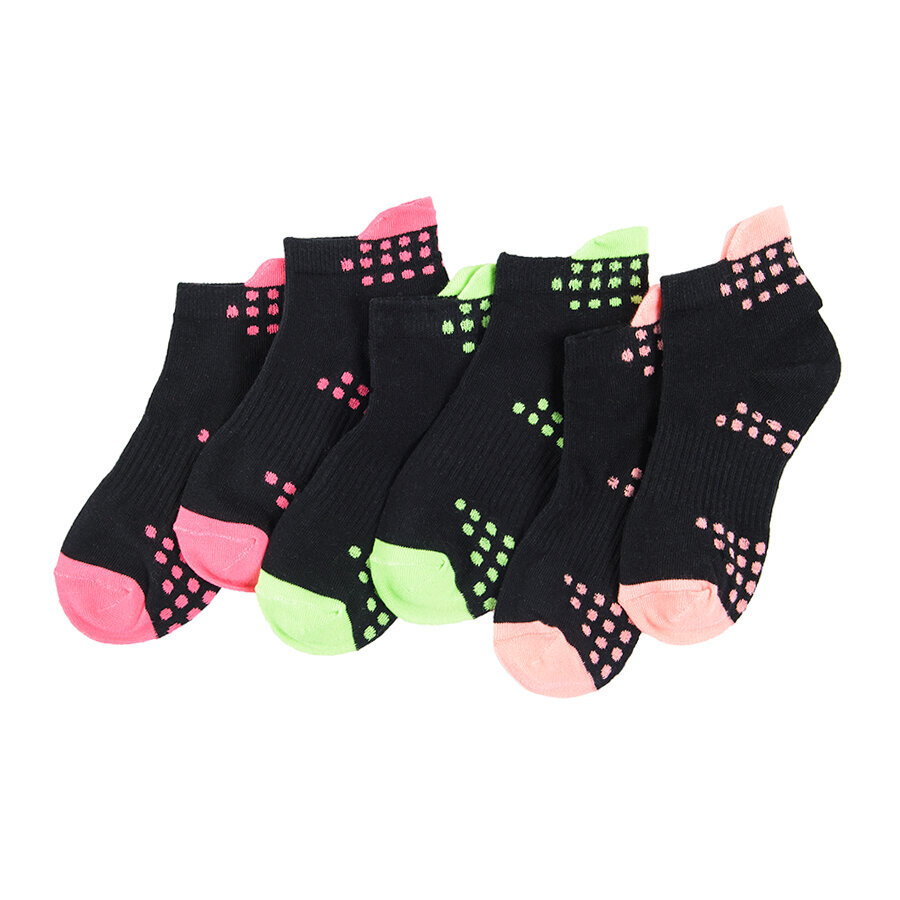 Cool Club kojinės mergaitėms CHG2520292-00, juodos, 3 vnt. цена и информация | Kojinės, pėdkelnės mergaitėms | pigu.lt