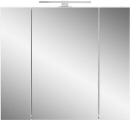 Vonios spintelė 2754, balta цена и информация | Шкафчики для ванной | pigu.lt