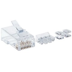 Kištukai Intellinet RJ45 Cat6A, 80 vnt kaina ir informacija | Komponentų priedai | pigu.lt