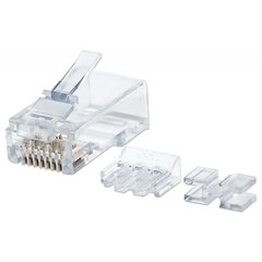 Kištukai Intellinet RJ45 Cat6A, 80 vnt kaina ir informacija | Komponentų priedai | pigu.lt