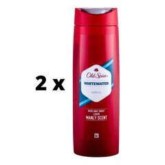 Dušo gelis Old spice Whitewater, 400 ml, 2 vnt. kaina ir informacija | Old Spice Kvepalai, kosmetika | pigu.lt