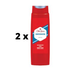 Dušo gelis Old spice White Water, 250 ml, 2 vnt. kaina ir informacija | Old Spice Kvepalai, kosmetika | pigu.lt