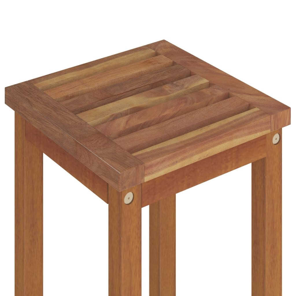 Baro taburetės, 8vnt., akacijos medienos masyvas kaina ir informacija | Virtuvės ir valgomojo kėdės | pigu.lt