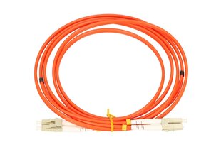 Extralink LC|UPC-LC|UPC | Patchcord | Multi Mode, Duplex, 50|125um, 3mm, 3m цена и информация | Текстильные провода и клеммные колодки | pigu.lt