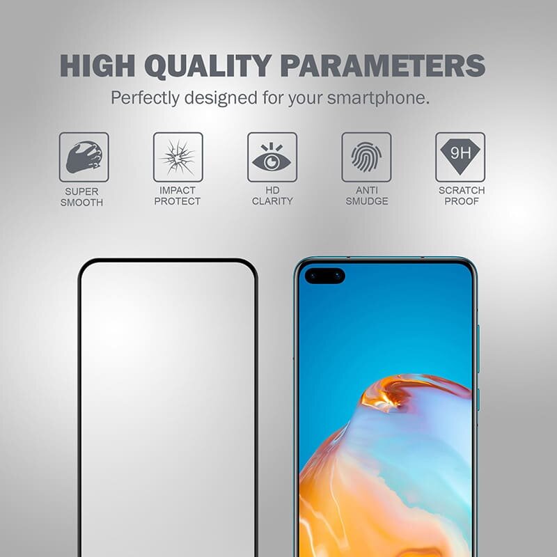 Crong 3D Armor Huawei P40 + montavimo rėmas kaina ir informacija | Apsauginės plėvelės telefonams | pigu.lt