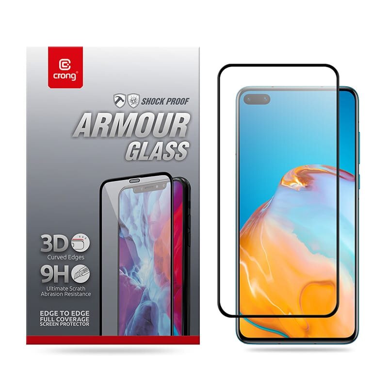 Crong 3D Armor Huawei P40 + montavimo rėmas kaina ir informacija | Apsauginės plėvelės telefonams | pigu.lt