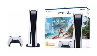 Sony Playstation 5 Blu-ray Edition + Horizon: Forbidden West kaina ir informacija | Žaidimų konsolės | pigu.lt