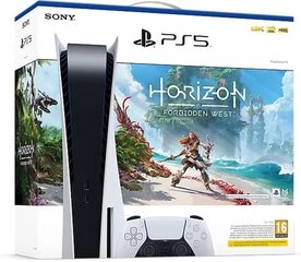 Sony Playstation 5 Blu-ray Edition + Horizon: Forbidden West kaina ir informacija | Žaidimų konsolės | pigu.lt