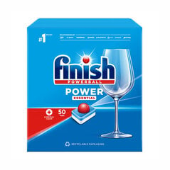 Finish Power Essential indaplovių tabletės, 50 vnt. kaina ir informacija | Finish Virtuvės, buities, apyvokos prekės | pigu.lt