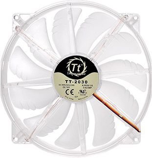 Thermaltake Pure LED CL-F016-PL20BU-A kaina ir informacija | Kompiuterių ventiliatoriai | pigu.lt