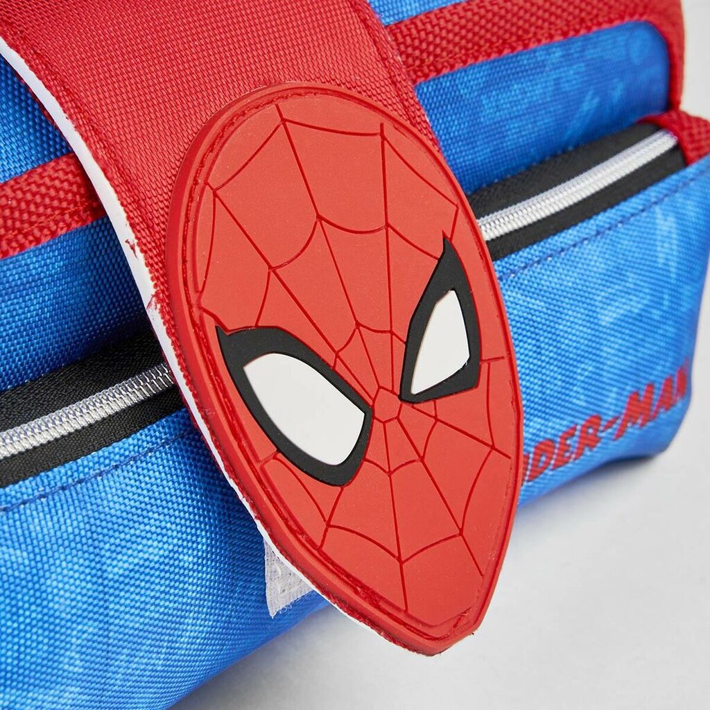 Mokyklinis dėklas Spiderman Mėlyna (22 x 12 x 7 cm) цена и информация | Kanceliarinės prekės | pigu.lt