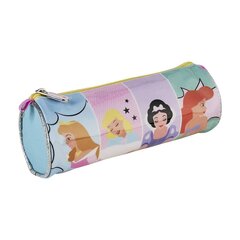 Cilindrinis mokyklinis dėklas Princesses Disney, rožinė (8 x 8 x 23 cm) kaina ir informacija | Kanceliarinės prekės | pigu.lt