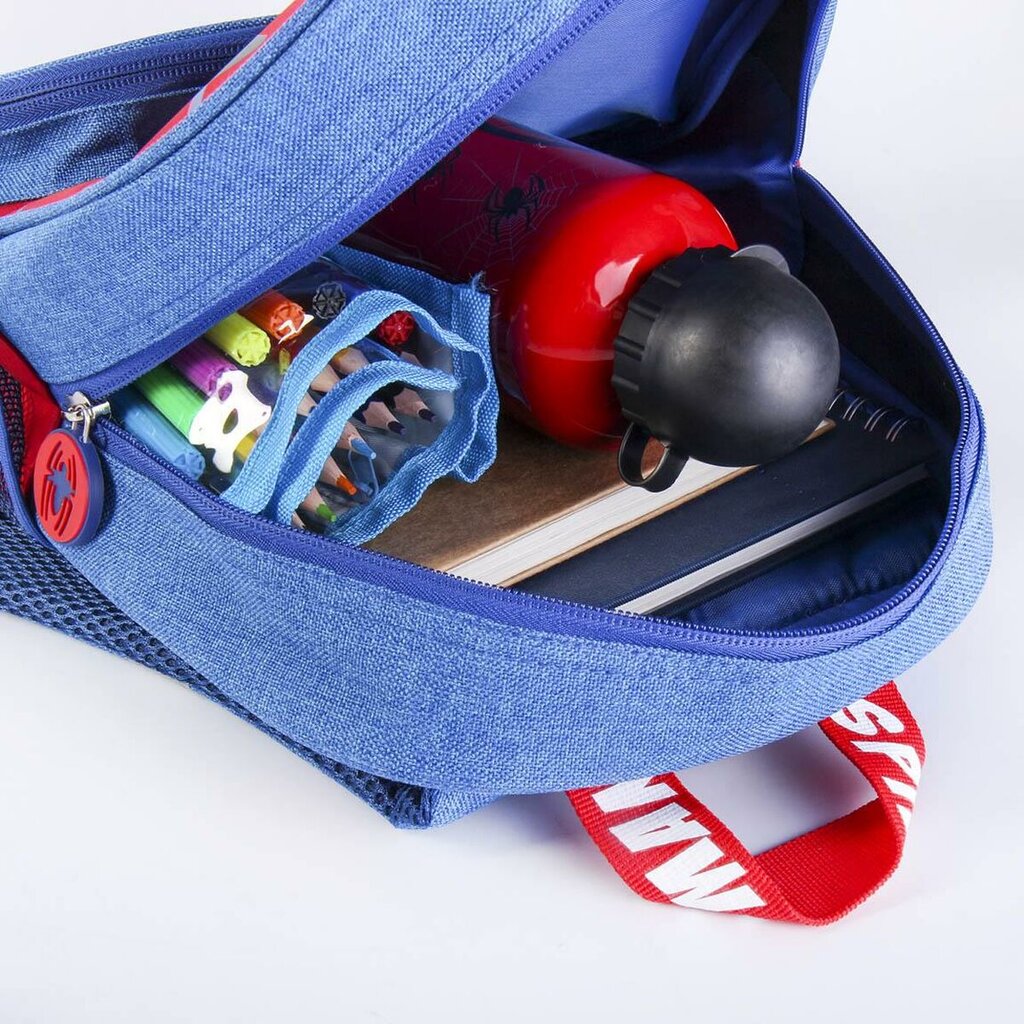 Vaikiškas krepšys Spiderman Raudona (10 x 15,5 x 30 cm) kaina ir informacija | Kuprinės mokyklai, sportiniai maišeliai | pigu.lt