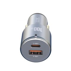 USB зарядное устройство XO CC47 PD QC 3.0, 100W, 1x USB, 1x USB-C  цена и информация | Зарядные устройства для телефонов | pigu.lt