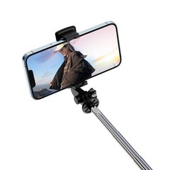 XO selfie stick Bluetooth tripod SS09 black цена и информация | Моноподы для селфи («Selfie sticks») | pigu.lt