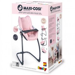 Стульчик для кормления кукол 3 в 1 Maxi Cosi Quinny, розовый цена и информация | Игрушки для девочек | pigu.lt