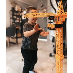Nuotoliniu būdu valdomas statybinis kranas su priedais, 103 cm kaina ir informacija | Žaislai berniukams | pigu.lt