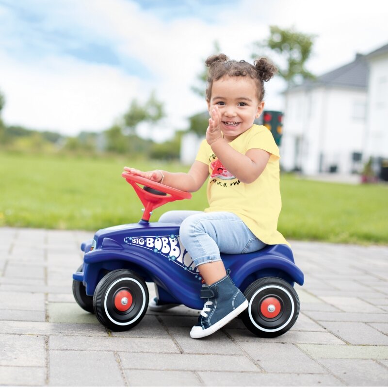 Paspiriamas automobilis Big Bobby Car, mėlynas kaina ir informacija | Žaislai kūdikiams | pigu.lt