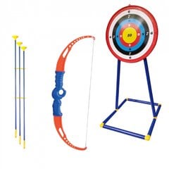 Игрушечный лук со стрелами и мишенью цена и информация | Игры на открытом воздухе | pigu.lt