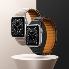Magnetic Watch Strap Black kaina ir informacija | Išmaniųjų laikrodžių ir apyrankių priedai | pigu.lt